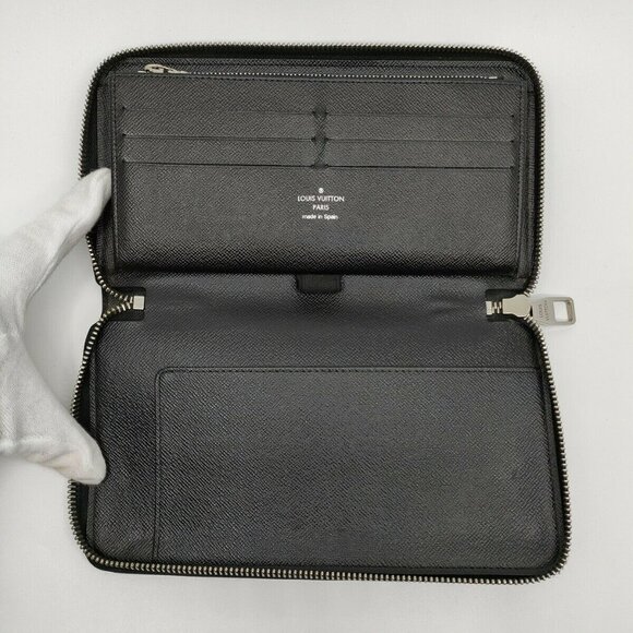 100% Authentic Louis Vuitton Organizer Damier Graphite Zippy Wallet - Picture 5 of 9